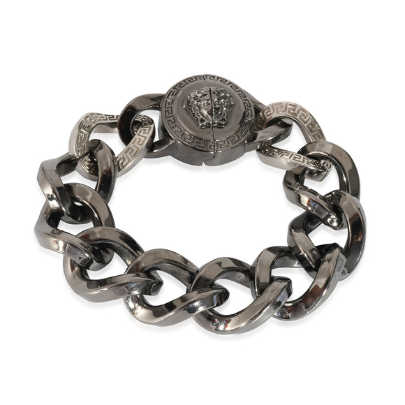 Versace Jewelry - Versace Medusa Palladium Plated Chain Bracelet